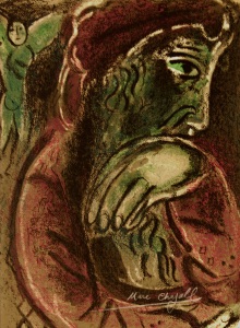 Job in Despair Chagall